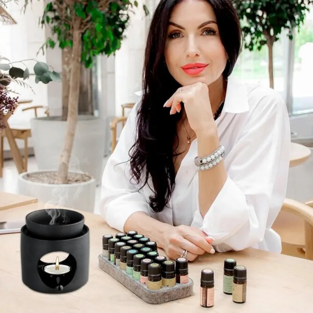 Home Fragrance Tranquillity - Практичная керамическая печь-ароматизатор для эфирных масел