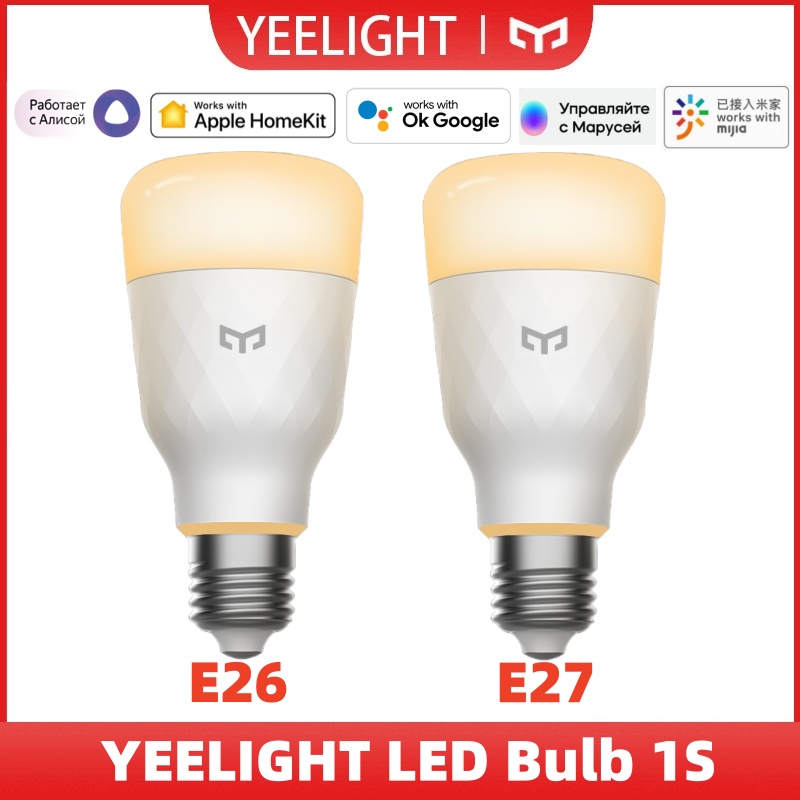 Yeelight Light Smart Bulb - Светодиодная лампа Yeelight 1S E26/E27, теплый