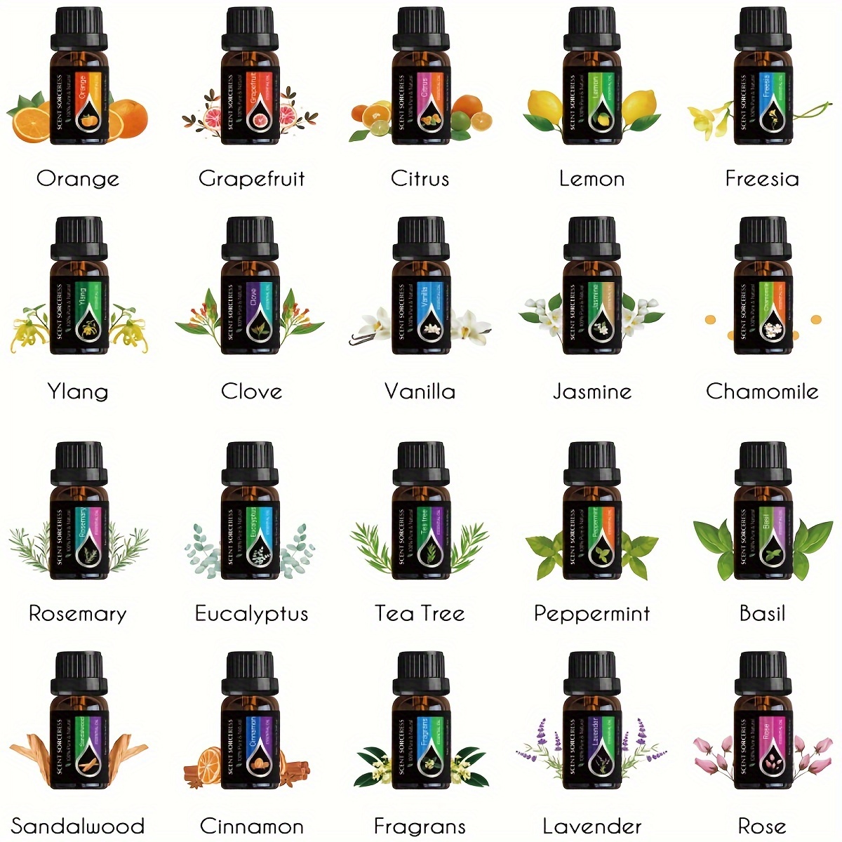 Набор из 20 классических бренд – обзор и цена Essential Oil Blend