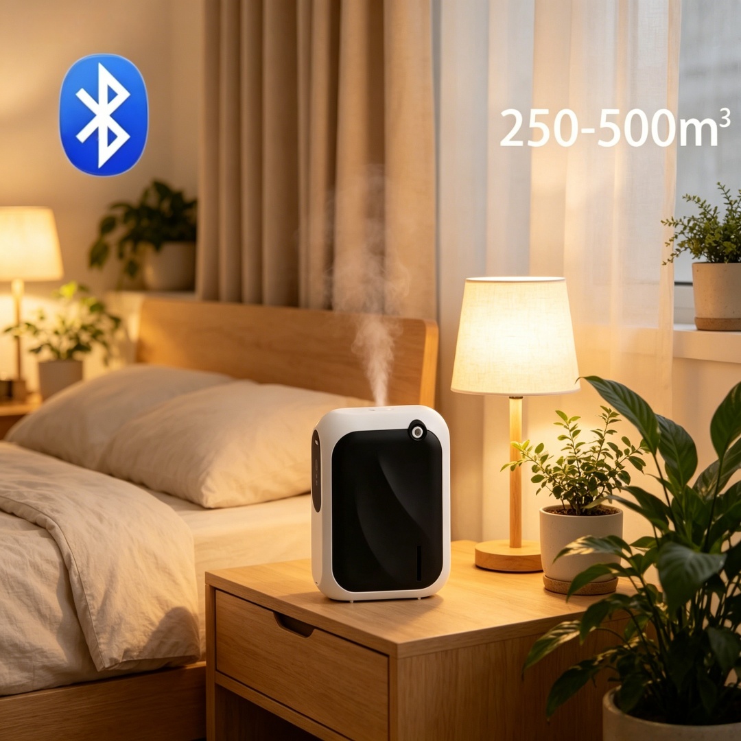 JQNING Bluetooth-смарт-диффузо – обзор и цена Home Fragrance Diffuser Electric